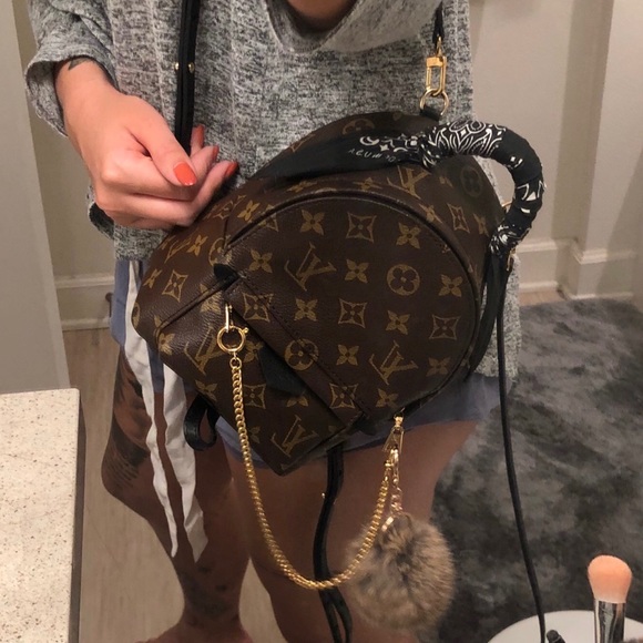 ✨SOLD✨ LIMITED EDITION Louis Vuitton Palm Springs Mini 🖤 - Picture 2 of 4